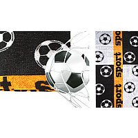 Полотенце Privilea Футбол 9с51 (75x150, черный)