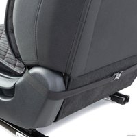 Накидка на автомобильное сидение Car Performance CUS-1012 BK/RD (алькантара, черный/красный)