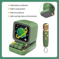 Беспроводная колонка Divoom Ditoo-Mic (голубой)