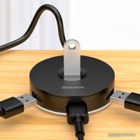 USB-хаб  Baseus Round Box 4-in-1 CAHUB-U01