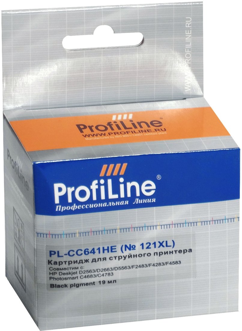 

Картридж ProfiLine PL-CC641HE-BK (аналог HP CC641HE)