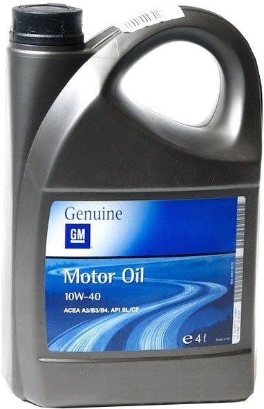 

Моторное масло GM OPEL 10W-40 4л