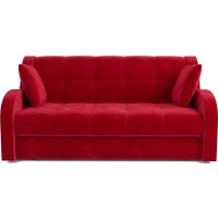 Диван Мебель-АРС Аккордеон Барон НПБ 155x200 (красный кордрой)