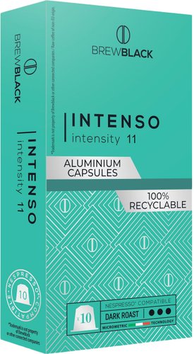 Кофе в капсулах BrewBlack Intenso 10 шт