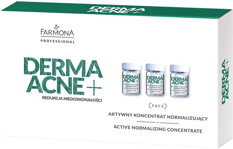 

Farmona Ампулы для лица Dermaacne+ активный концентрат для нормализации кожи (5x5 мл)