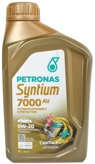 

Моторное масло Petronas Syntium 7000 AV 0W-20 1л