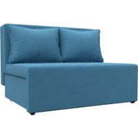 Диван Лига диванов Лагуна 125934 (рогожка амур голубой)