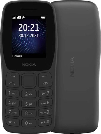 Nokia 105 (2022) TA-1432 (черный)