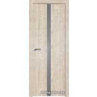 Межкомнатная дверь ProfilDoors 2.04XN L 50x200 (каштан светлый, стекло lacobel серебряный лак)