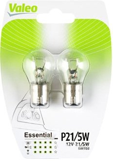 

Лампа накаливания Valeo P21/5W Set Essential 2шт