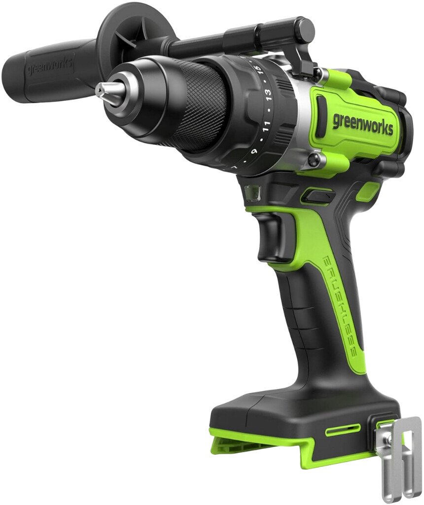 Ударная дрель-шуруповерт Greenworks GD24DD140 3707607OUG (с 1-им АКБ)