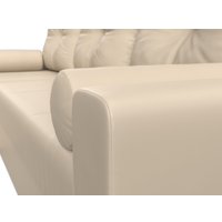 Угловой диван Лига диванов Верона лайт левый (экокожа бежевый)