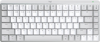 MX Mechanical Mini Tactile for Mac 920-010553 (белый/светло-серый, нет кириллицы)