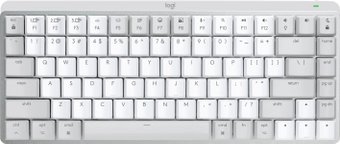 Logitech MX Mechanical Mini Tactile for Mac 920-010799 (белый/светло-серый, нет кириллицы)