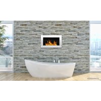 Биокамин BiokominkiGMT 650x400 (белый, со стеклом)