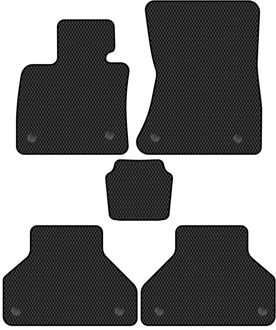 

Комплект ковриков для авто Alicosta BMW X5 II (suv / E70) 2006 - 2013 (черный, ромб)