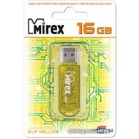 USB Flash Mirex Color Blade Elf Yellow 16GB [13600-FMUYEL16]