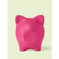 Копилка для денег PIG BANK свинка-копилка XL Розовый (фуксия)