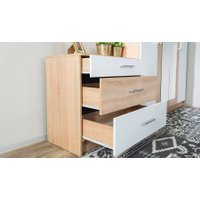 Комплект мебели для спальни Империал Алёна 3 (дуб сонома/белый)