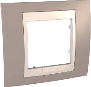 

Рамка Schneider Electric Unica MGU6.002.574 (коричневый/слоновая кость)