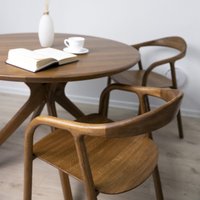 Кухонный стол AksHome Оксфорд 86965 (дуб натуральный/покрытие коньяк)