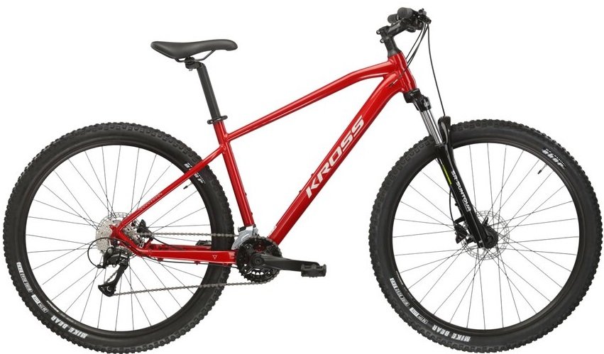 

Велосипед Kross Hexagon 4.0 29 M/17" 2024 (красный/серебристый)