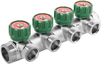 Запорная арматура Vieir Коллектор водоразборный VER440-4A
