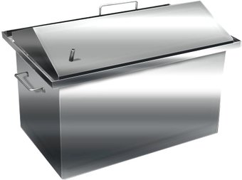 Коптильня Ольховый Дым Стандарт 45x25x25см