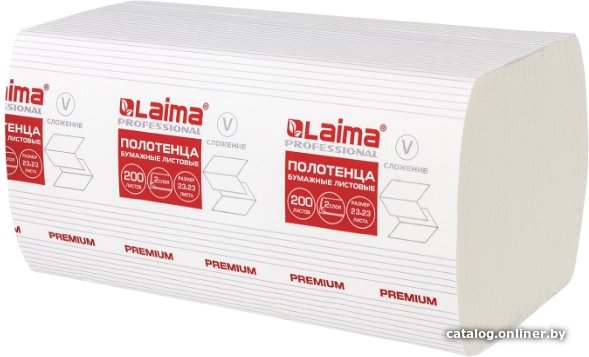 Бумажные полотенца Laima Premium 126095 (белый)