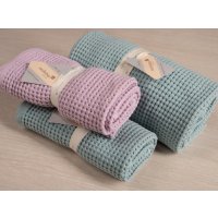 Полотенце Rechitsa textile Бисер вафля 65х125 3о423.130ж1 (мятный 3)