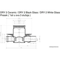 Трап/канал Pestan Confluo Standard Dry 2 Black Glass