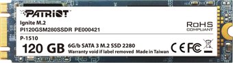 Patriot Ignite M.2 120GB [PI120GSM280SSDR]