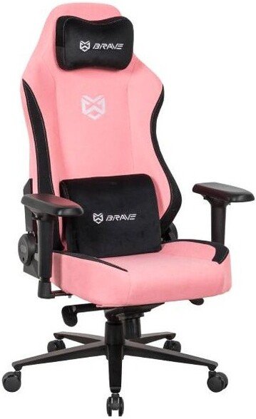 

Игровое (геймерское) кресло Brave Hawk (розовый)