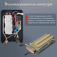 Проточный электрический водонагреватель Primoclima PC Aqua 8.5 (S)