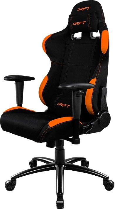 

Игровое (геймерское) кресло Drift DR100 (черный/оранжевый)
