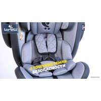 Детское автокресло Lorelli Aviator SPS Isofix (темно-серый/черный)