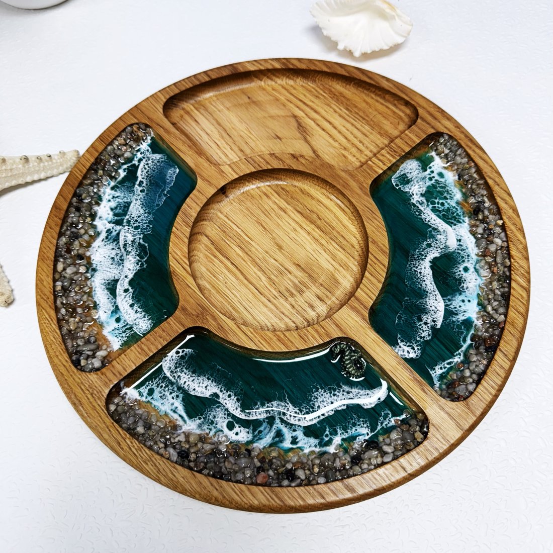 

Менажница Wood_N_Sea Море с морским коньком