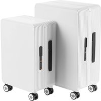 Чемодан DoubleW 005# (S, белый)