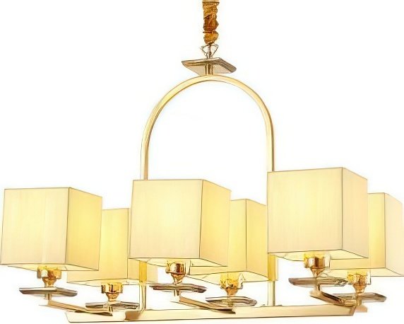 

Подвесная люстра Lumina Deco Liniano LDP 17100-6 GD