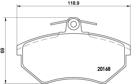 

Brembo P85011