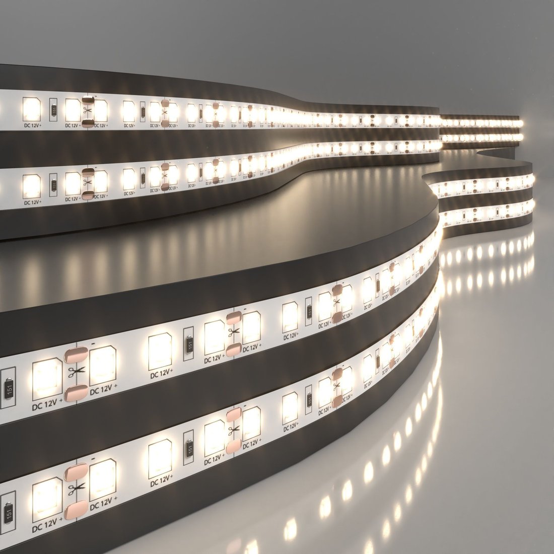 

Светодиодная лента Elektrostandard 12V 9.6W 120Led 2835 IP20 теплый белый a050539