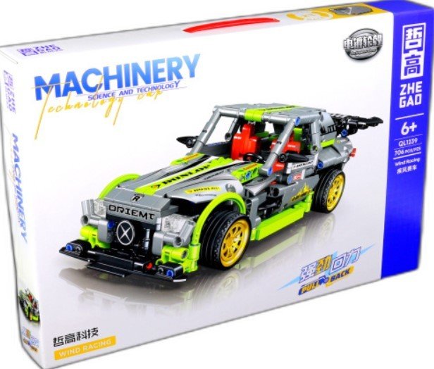 

Конструктор Zhe Gao Technics QL1239 Спорткар Wind Racing