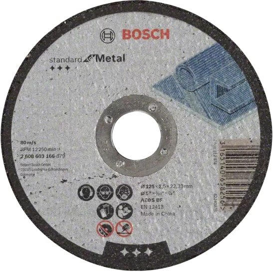 

Отрезной диск Bosch Standard for Metal 2.608.603.166