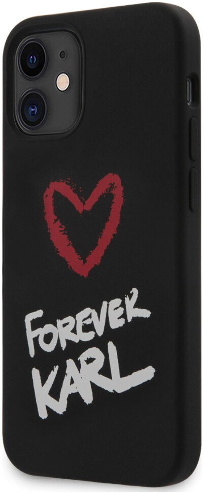 

Чехол для телефона CG Mobile Karl Lagerfeld для Apple iPhone 12 mini KLHCP12SSILKRBK