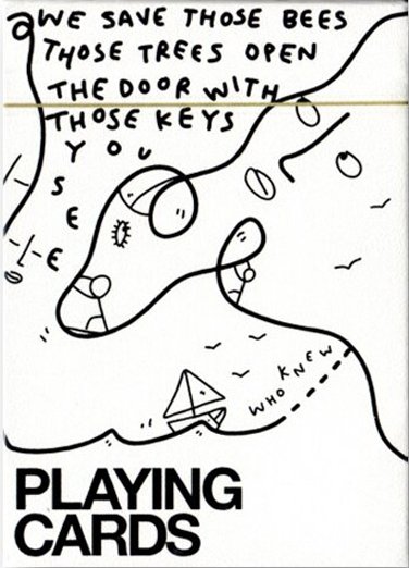 

Игральные карты Theory11 Shantell Martin White T1149