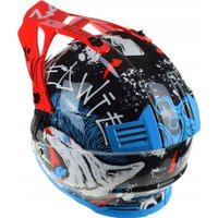 Мотошлем LS2 MX437 Fast 2 Mini Starmaw (S, черный)