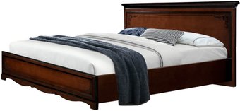 Кровать Гомельдрев Лолита ГМ 8804В-01 140x200 (дуб/махагон)