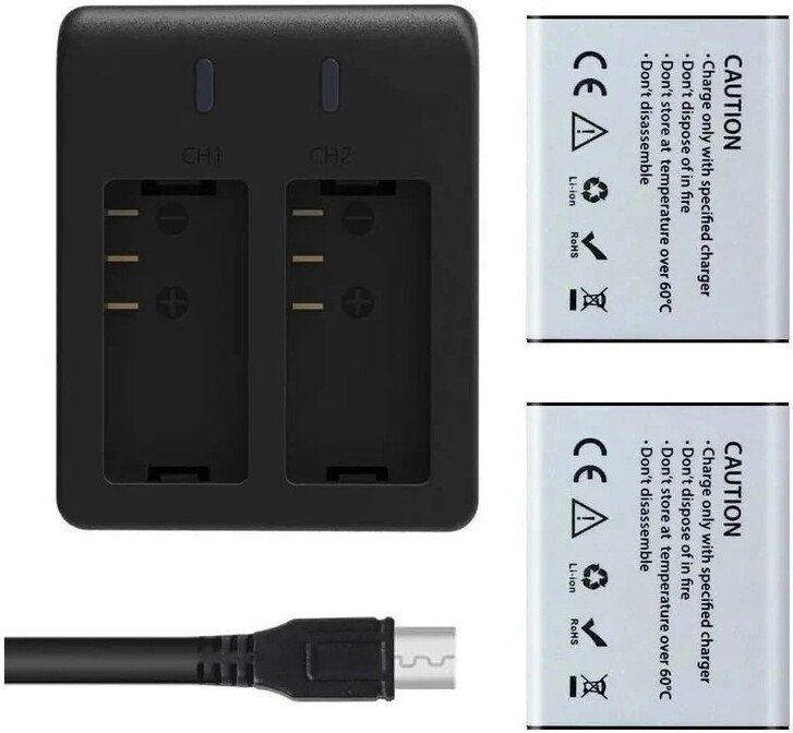 

Аккумулятор Akaso SYZ0066-BK-01