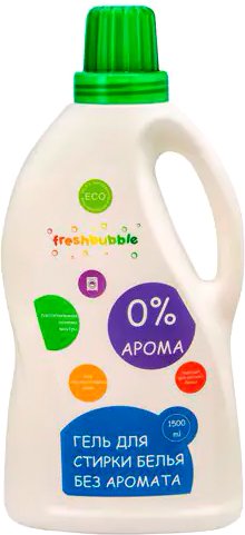 

Гель для стирки Freshbubble FBLL02 без аромата 1.5 л