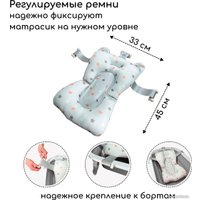 Ванночка для купания Bubago Amaro BG 118-2 (классический серый)